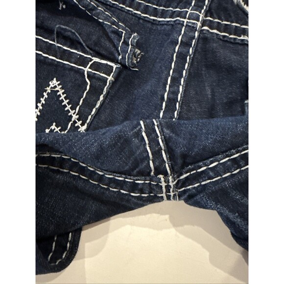 True Religion Joey Super T Jeans 38x32 Denim Distressed Fair/Good Used Condition - Picture 15 of 15